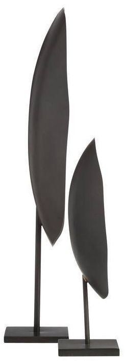 Image 3 Arteriors Jura Iron Sculptures Set of 2 Natural Iron more views