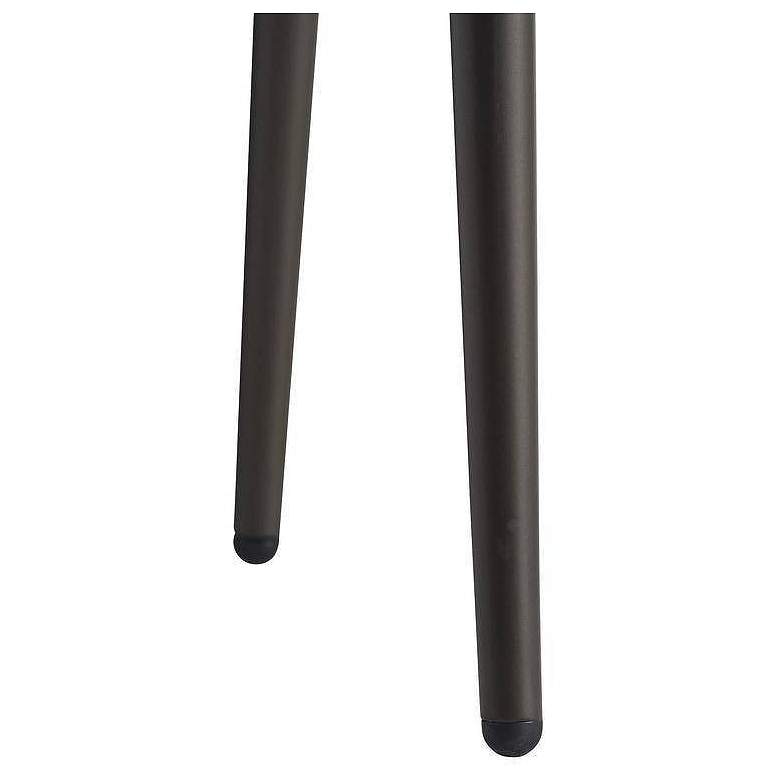 Image 6 Arteriors Juri Outdoor Bar Stool Charcoal Brown Synthetic Rope more views