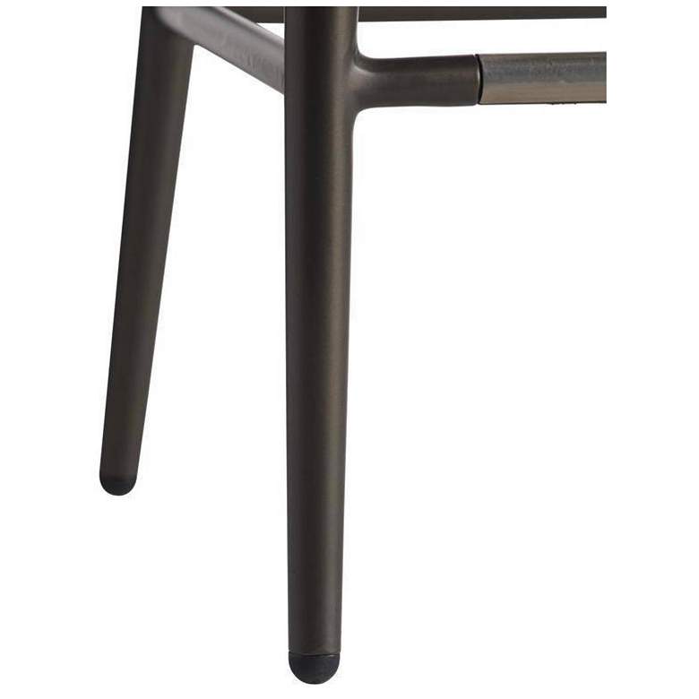 Image 6 Arteriors Juri Outdoor Counter Stool Charcoal Brown Synthetic Rope more views