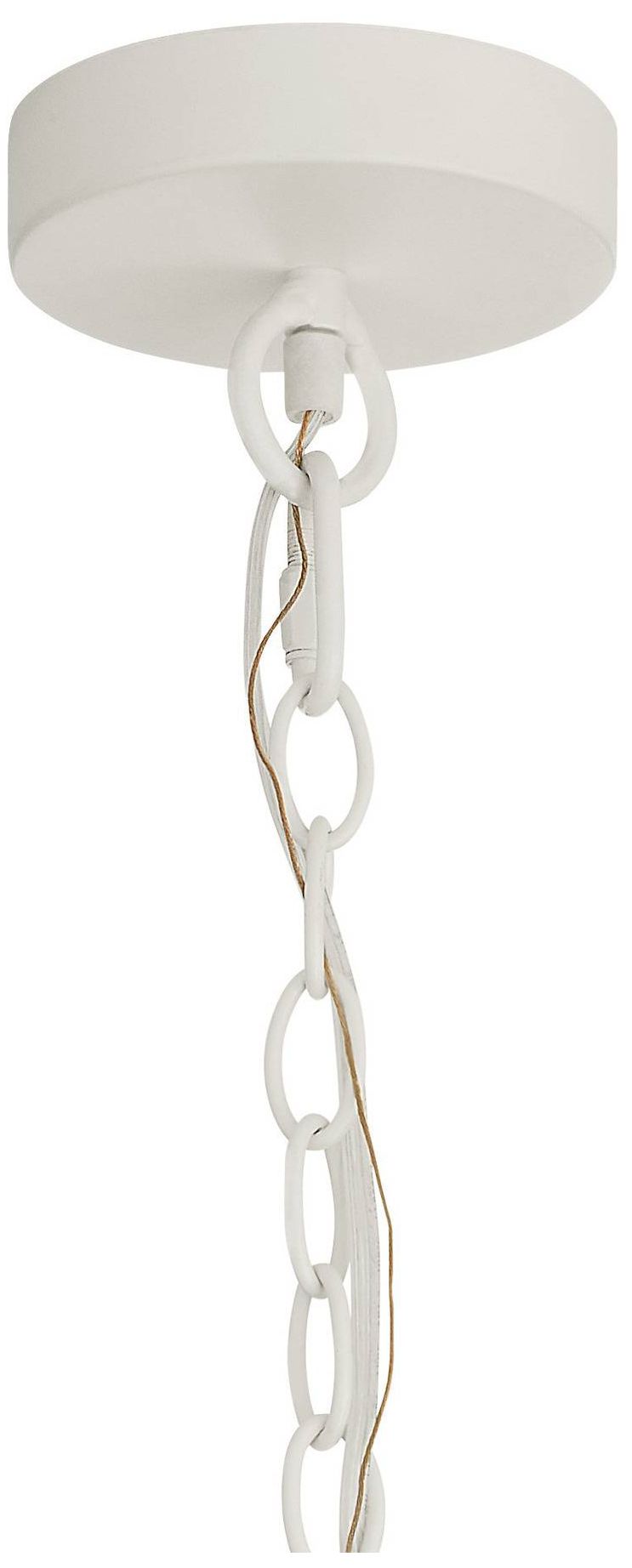 Arteriors Kaia Small Chandelier 22" Ivory