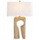 Arteriors Kamora Lamp Faux Travertine
