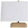 6_Arteriors Kamora Lamp Faux Travertine more views