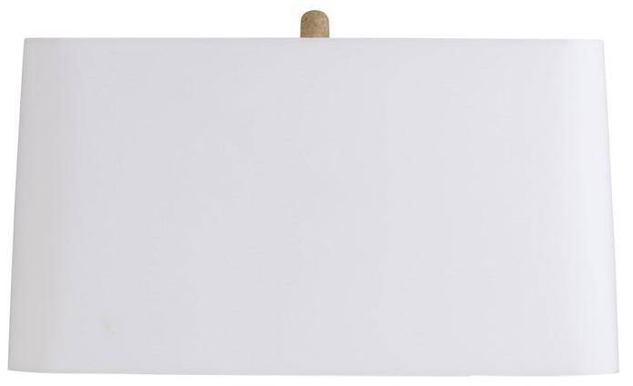 Arteriors Kamora Lamp Faux Travertine