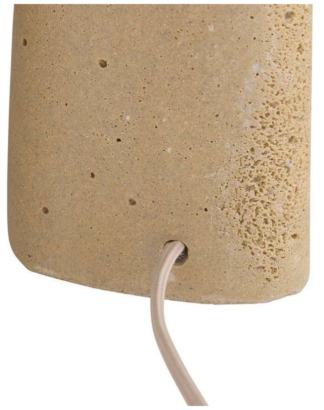 Arteriors Kamora Lamp Faux Travertine