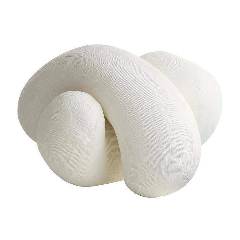 Image 3 Arteriors Kanzi Resin Sculptures Set of 2 White more views