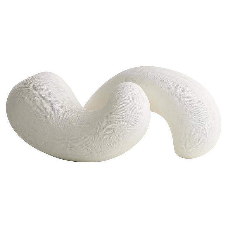 Image 6 Arteriors Kanzi Resin Sculptures Set of 2 White more views
