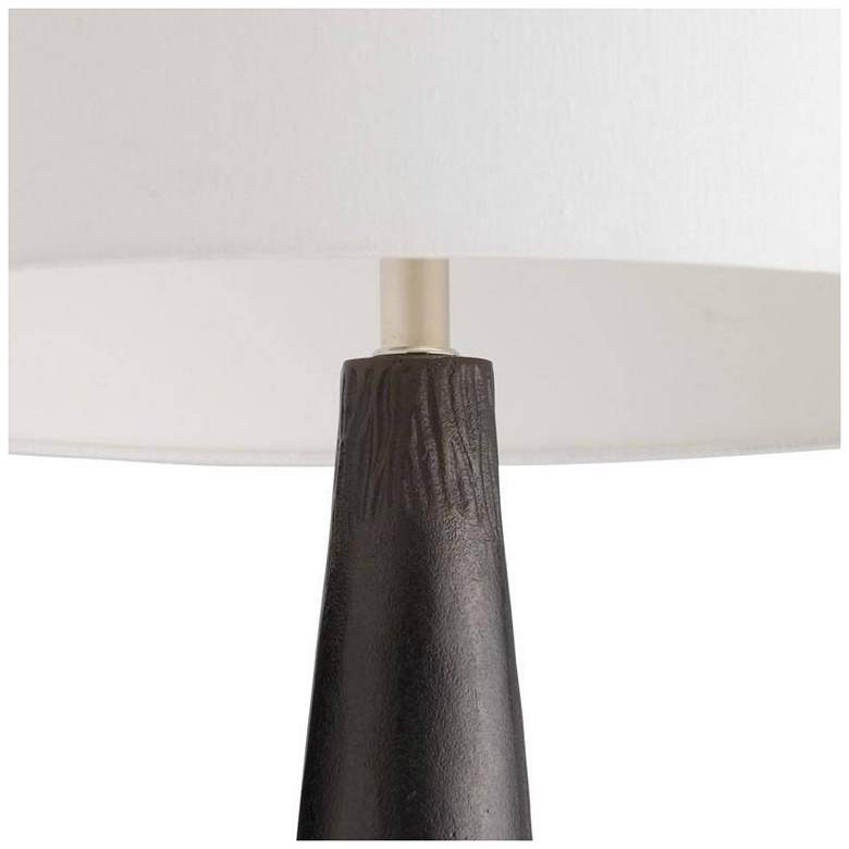 Image 4 Arteriors Kash Floor Lamp Antiqued Aluminum more views