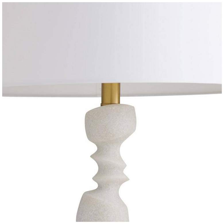 Image 7 Arteriors Kashmir Lamp Ivory Ricestone more views