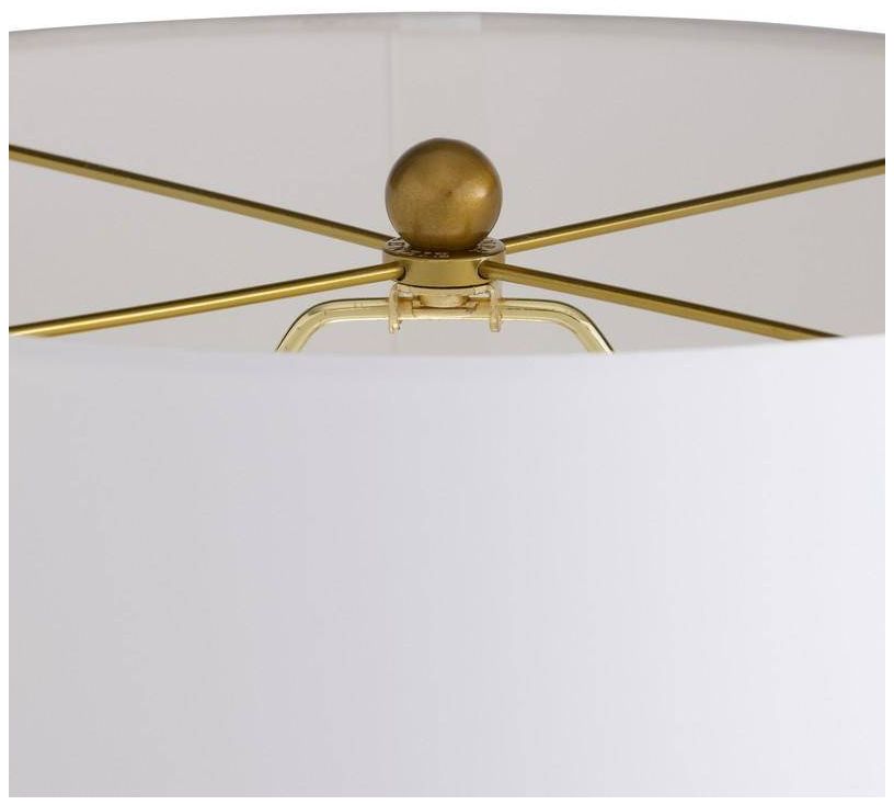 Arteriors Kashmir Lamp Ivory Ricestone