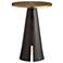 Arteriors Katara Accent Table Aluminum Antique Brass