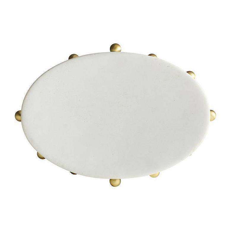 Image 6 Arteriors Katherine Ricestone Centerpiece Ivory more views