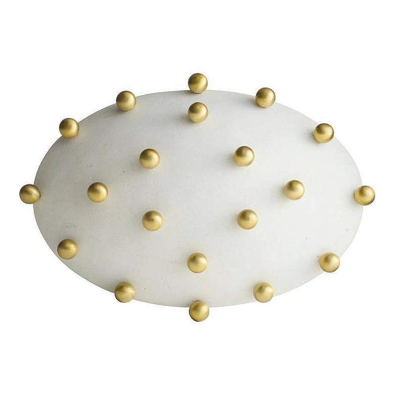 Image 7 Arteriors Katherine Ricestone Centerpiece Ivory more views