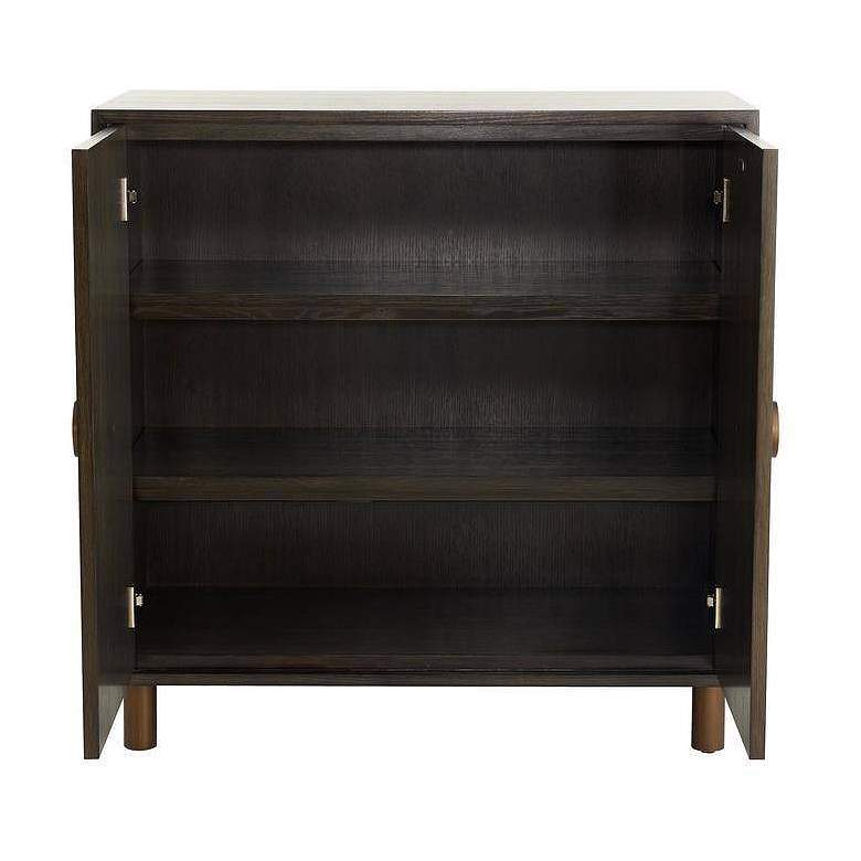 Image 3 Arteriors Keanu Cabinet Olive Ash Veneer more views