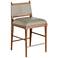 Arteriors Keegan Leather Counter Stool Morel