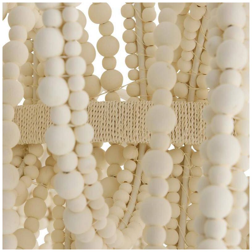 Arteriors Keely Chandelier 36" White Wood
