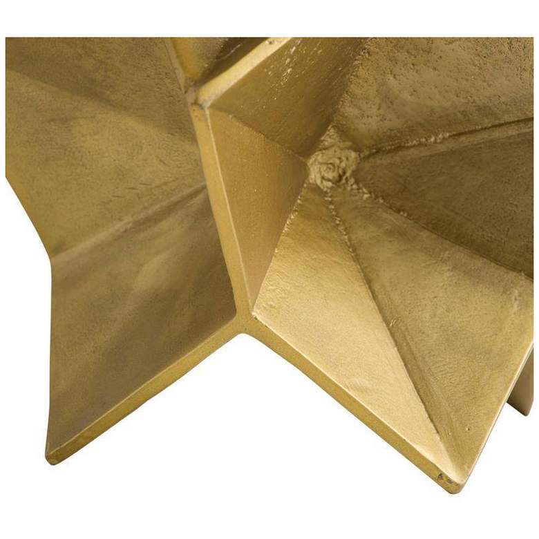 Image 5 Arteriors Kendrick Iron Sculpture Antique Brass more views