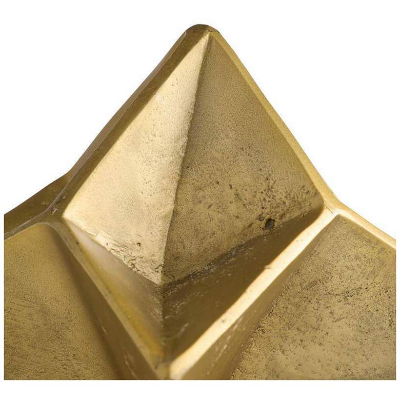 Image 6 Arteriors Kendrick Iron Sculpture Antique Brass more views