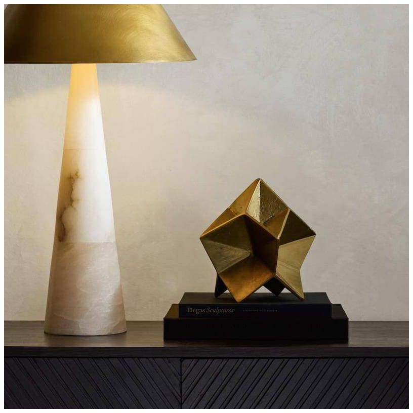 Arteriors Kendrick Iron Sculpture Antique Brass