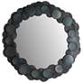 Arteriors Kensey Discs Large Iron Mirror Burnt Iron