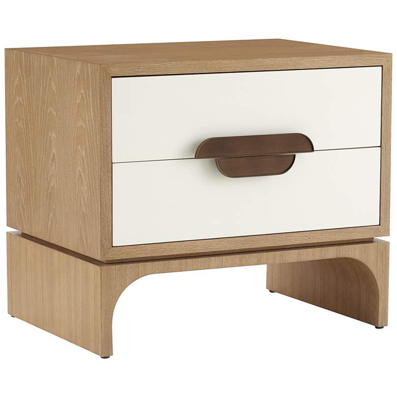 Image 1 Arteriors Kianna Side Table Oyster