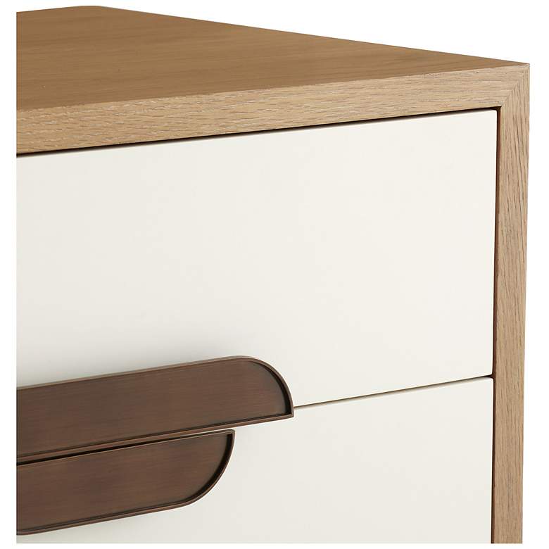 Image 3 Arteriors Kianna Side Table Oyster more views