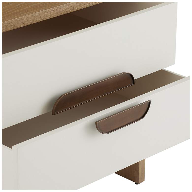 Image 4 Arteriors Kianna Side Table Oyster more views