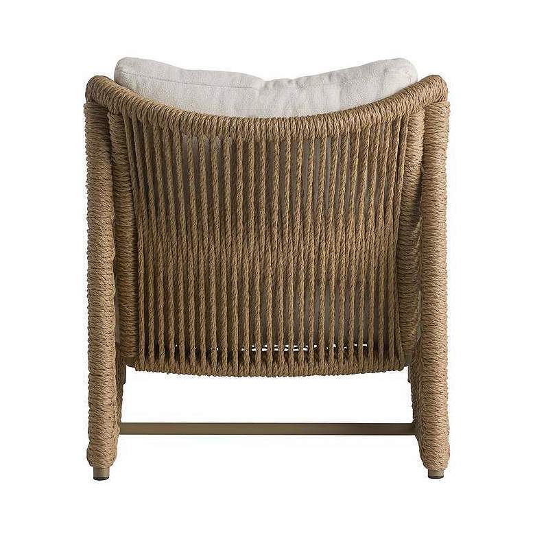 Image 4 Arteriors Kiki Outdoor Synthetic Rattan Chair Outdoor Performance Boucle more views