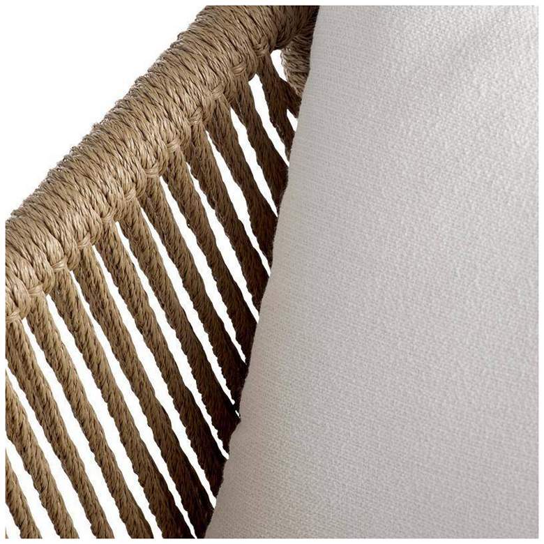 Image 5 Arteriors Kiki Outdoor Synthetic Rattan Chair Outdoor Performance Boucle more views