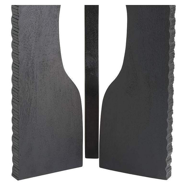 Image 6 Arteriors Knight Accent Table Ebony more views