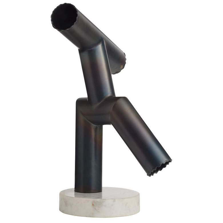 Image 1 Arteriors Kouame Iron Sculpture Burnt Iron