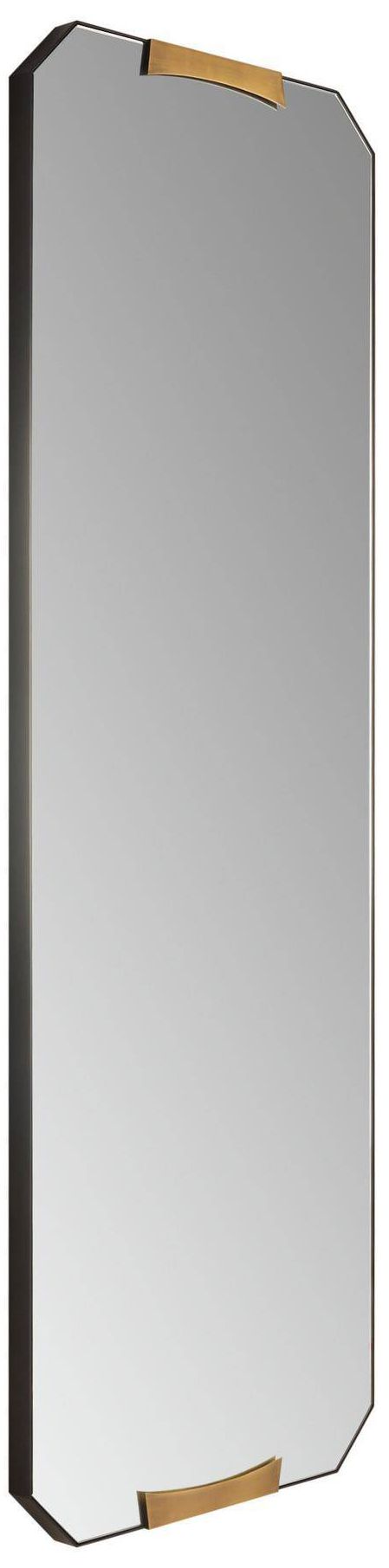 Image 2 Arteriors Kris Full Length Mirror Blackened Iron more views