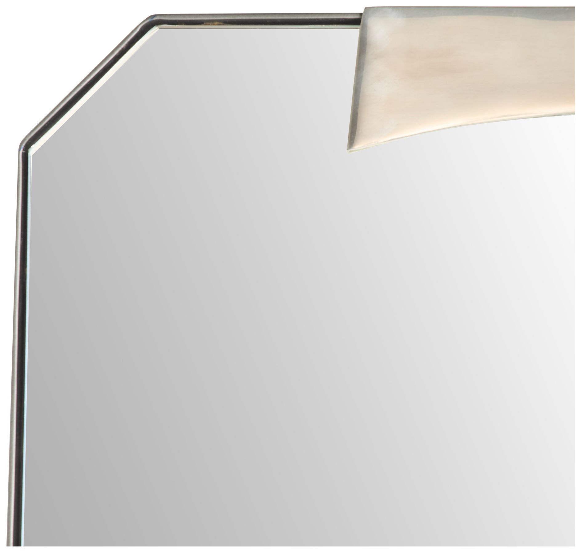 Image 5 Arteriors Kris Rectanglar Iron Mirror Vintage Silver more views