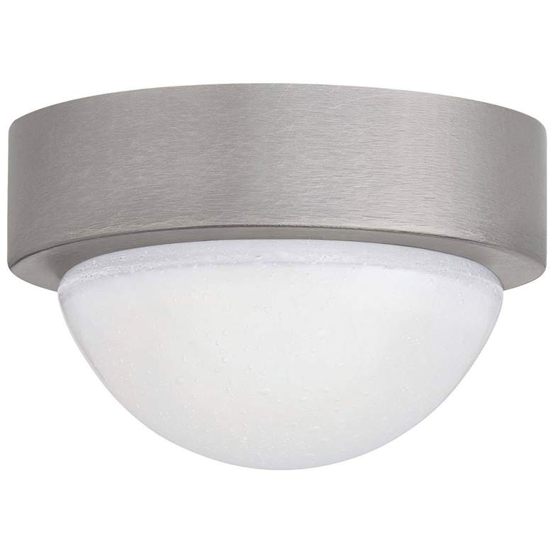 Image 1 Arteriors Lennon Steel Flush Mount 5.5" Vintage Silver