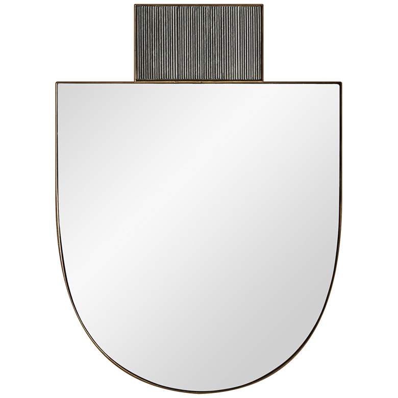 Image 1 Arteriors Lianna Gold and Black 22"x30" Wall Mirror