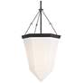 Arteriors Lillian Faux Vellum Pendant 19" Ivory
