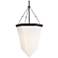 Arteriors Lillian Faux Vellum Pendant 19" Ivory