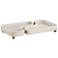 Arteriors Lily Riverstone Tray Ivory