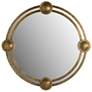 Arteriors Lisbon Brass Mirror Antique Brass