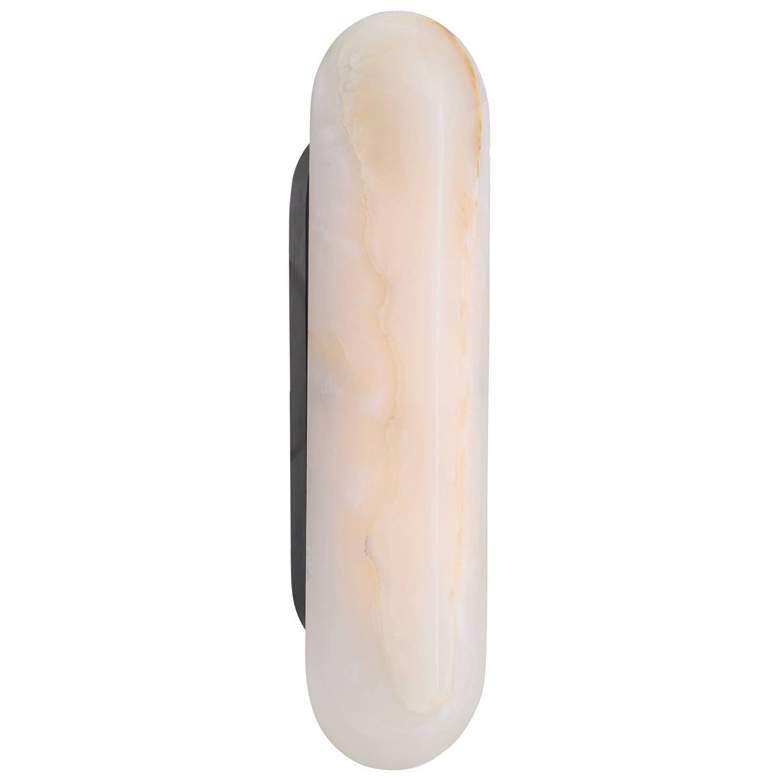 Image 1 Arteriors London Onyx Sconce 20" White