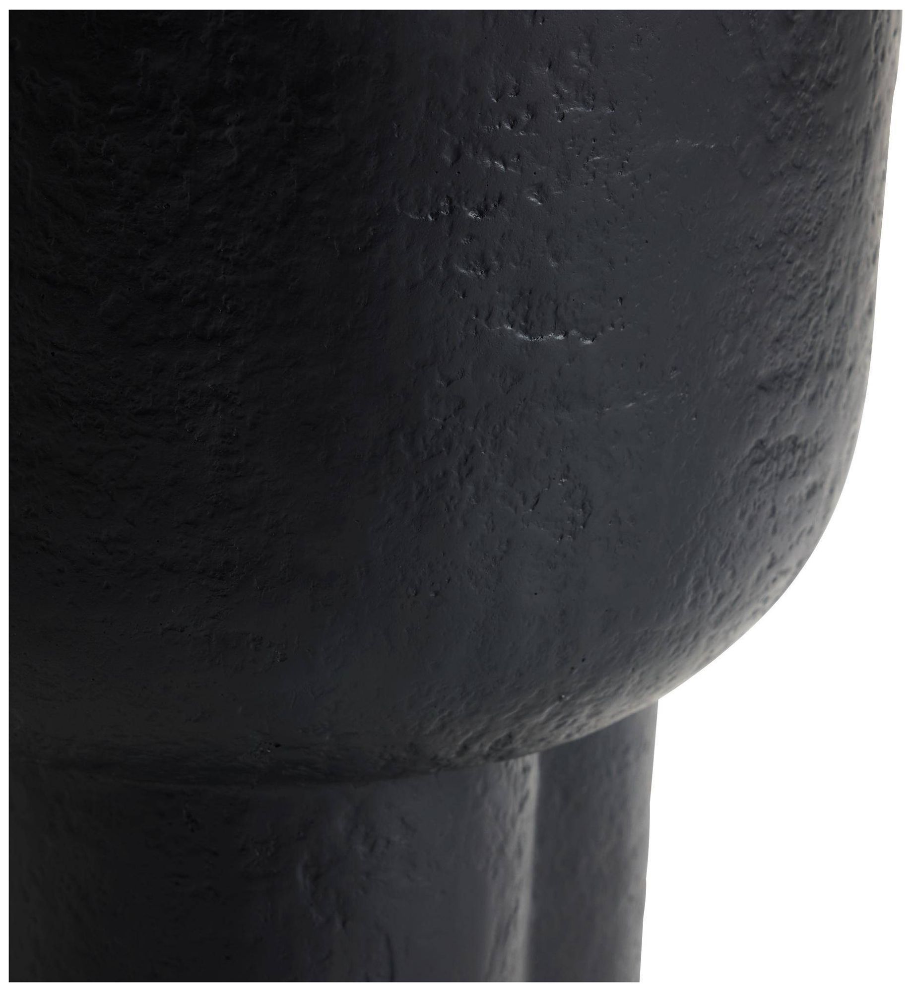 Image 5 Arteriors Lorenzo Large Concrete Outdoor Planter Matte Black more views