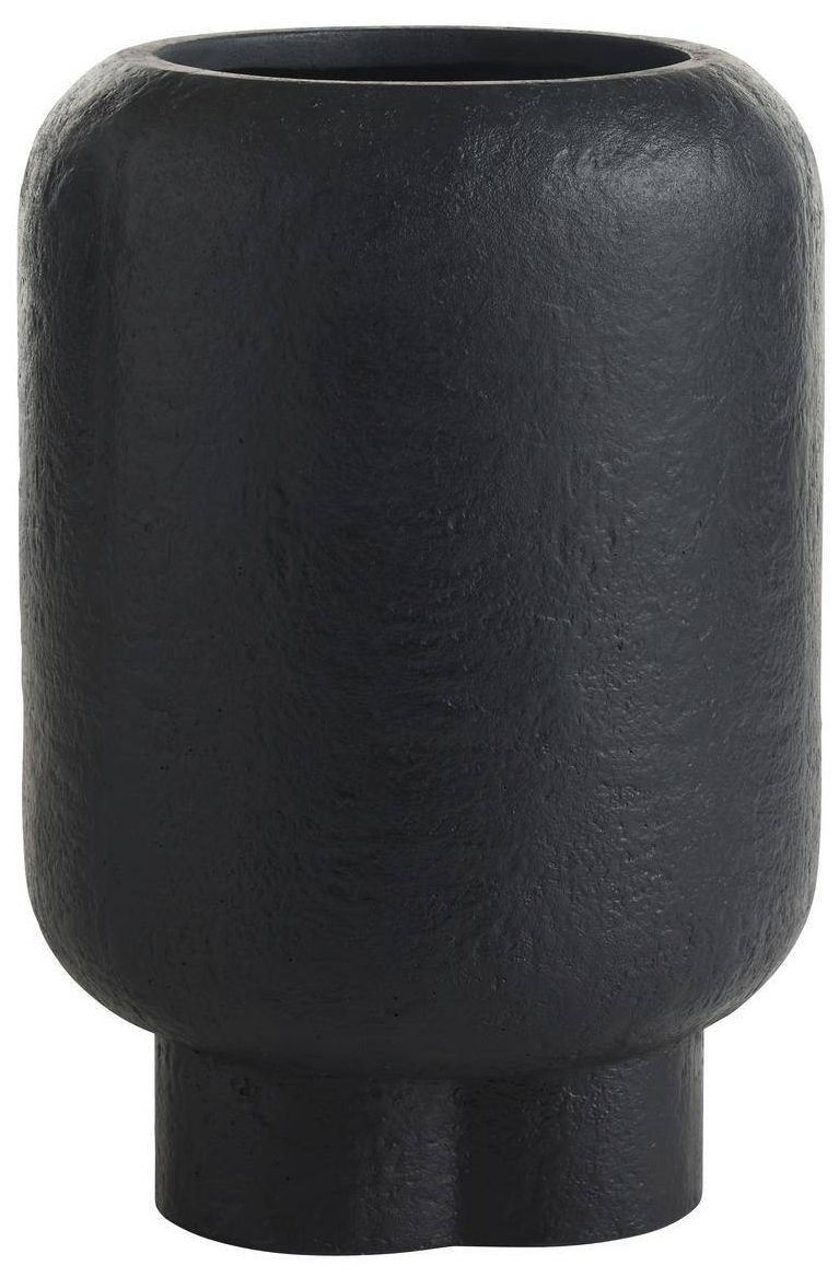 Image 3 Arteriors Lorenzo Medium Concrete Outdoor Planter Matte Black more views