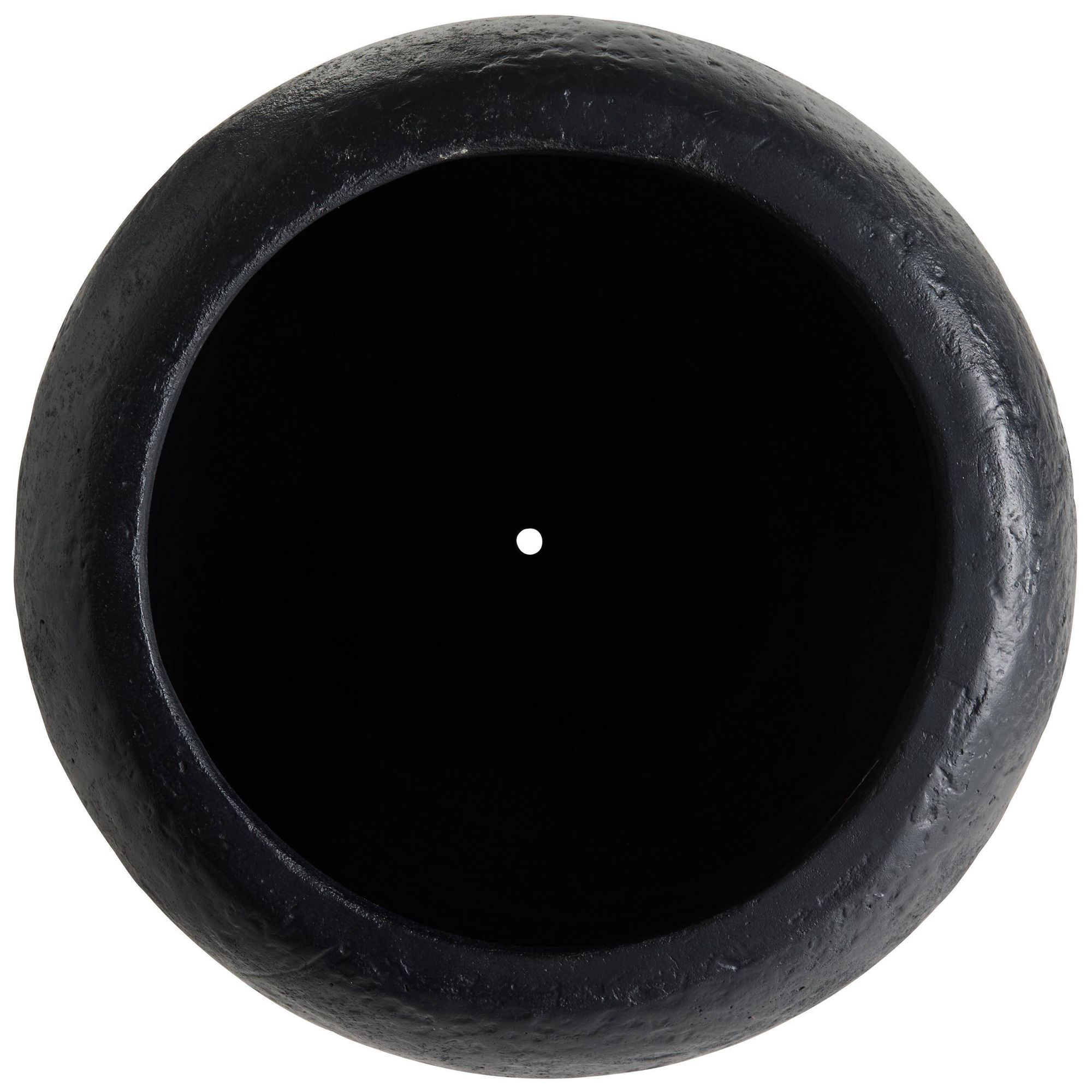 Image 5 Arteriors Lorenzo Medium Concrete Outdoor Planter Matte Black more views