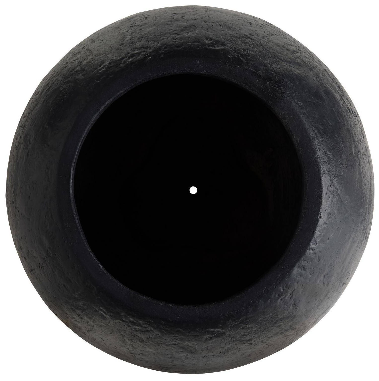 Image 5 Arteriors Lorenzo Small Concrete Outdoor Planter Matte Black more views