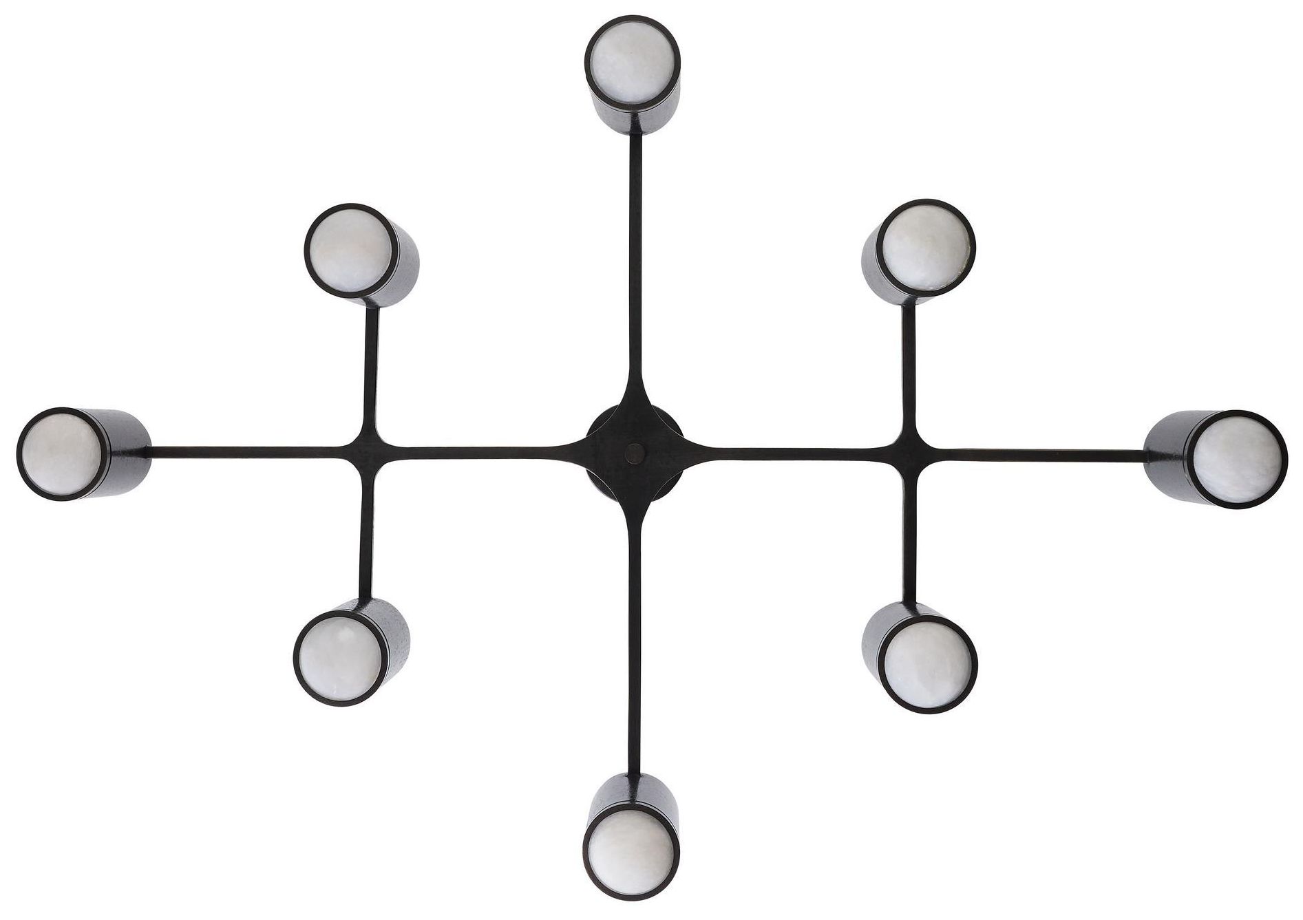 Arteriors Loryn Iron Flush Mount 46" English Bronze