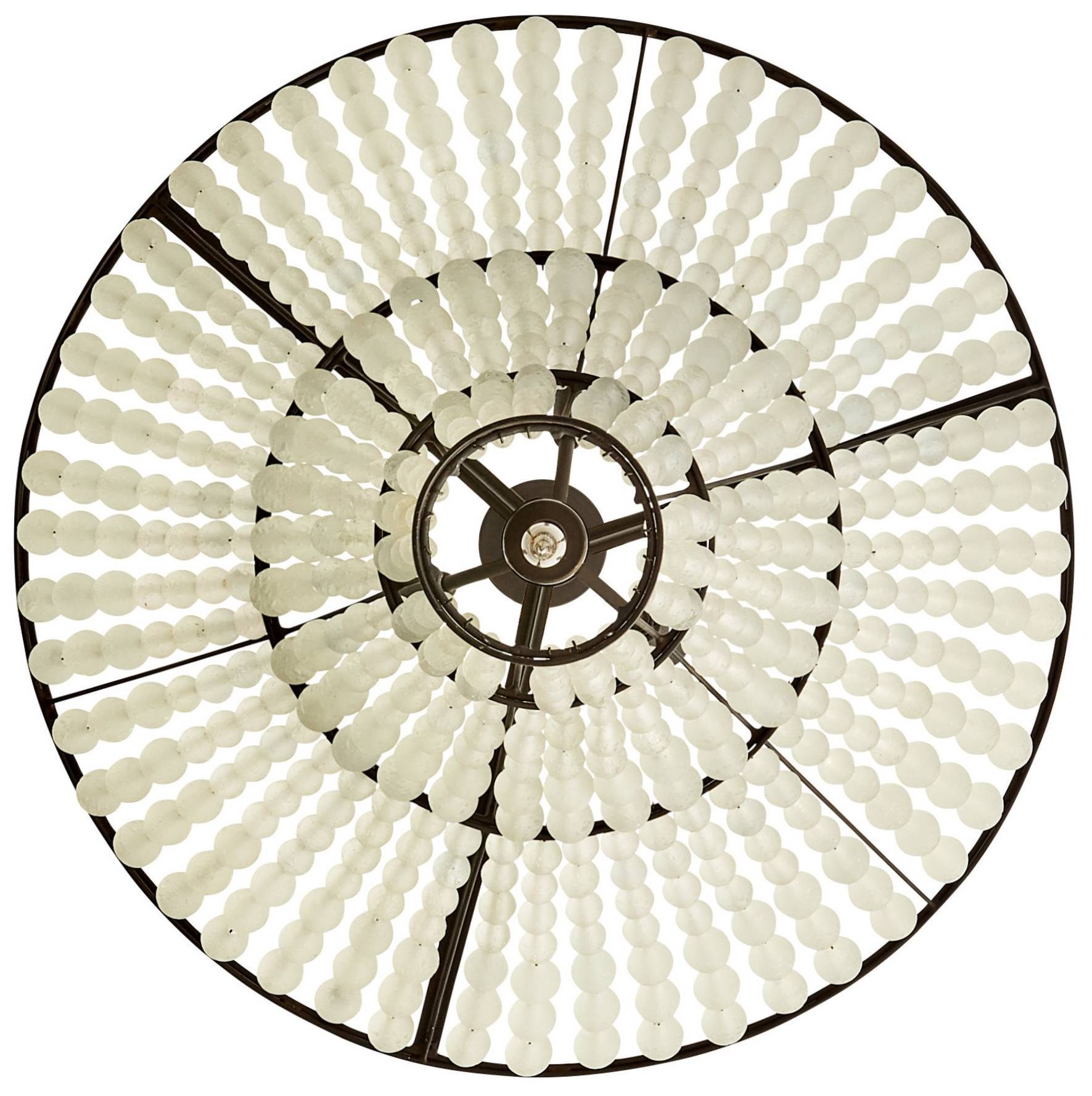 Arteriors Lulu Beaded Chandelier 29" Bronze