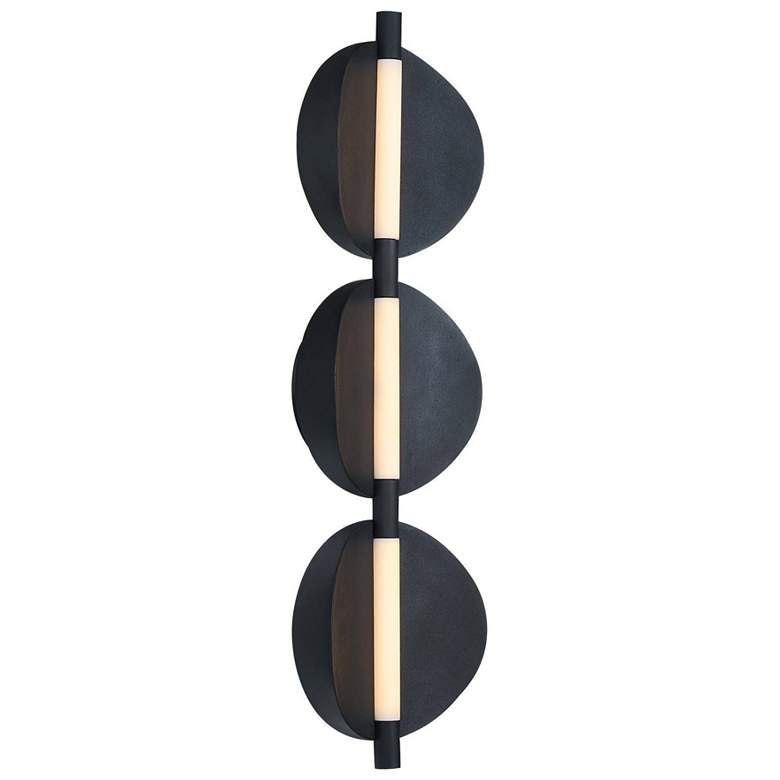 Image 1 Arteriors Luna Aluminum Sconce 28" Bronze