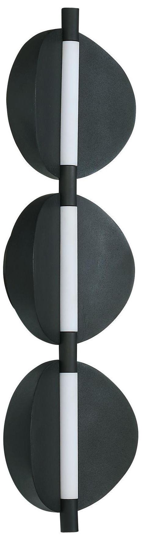 Image 3 Arteriors Luna Aluminum Sconce 28" Bronze more views