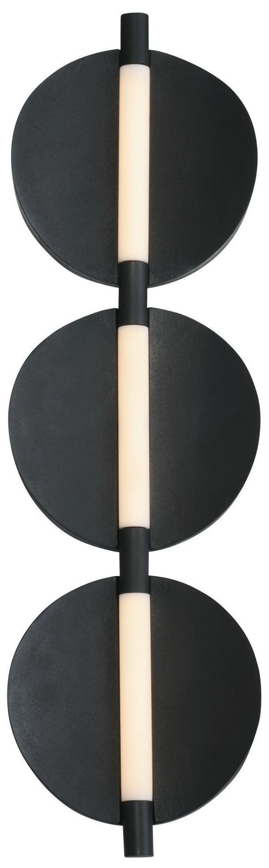 Image 4 Arteriors Luna Aluminum Sconce 28" Bronze more views