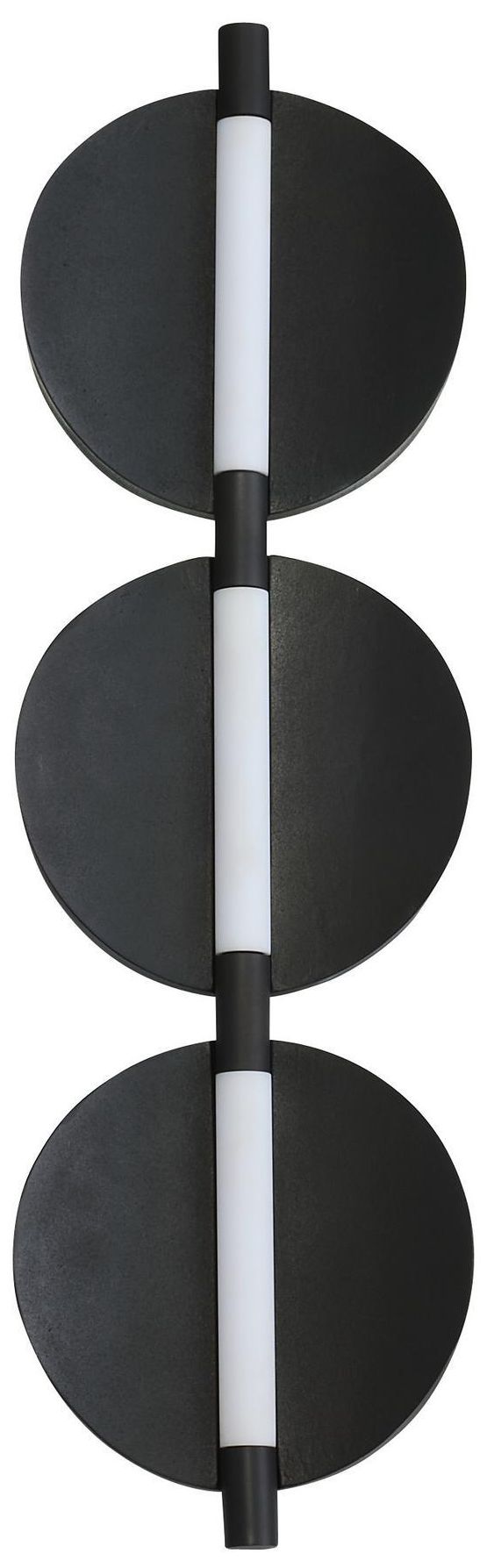 Image 5 Arteriors Luna Aluminum Sconce 28" Bronze more views
