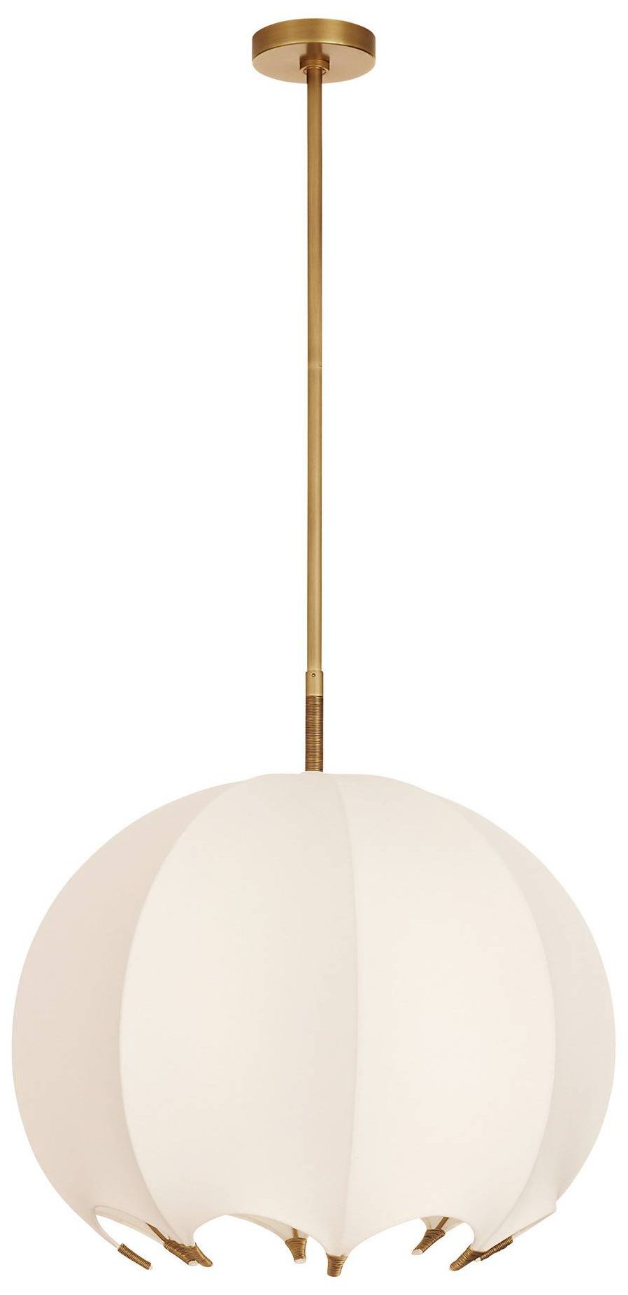 Image 2 Arteriors Lunaria Pendant 24" Ivory more views
